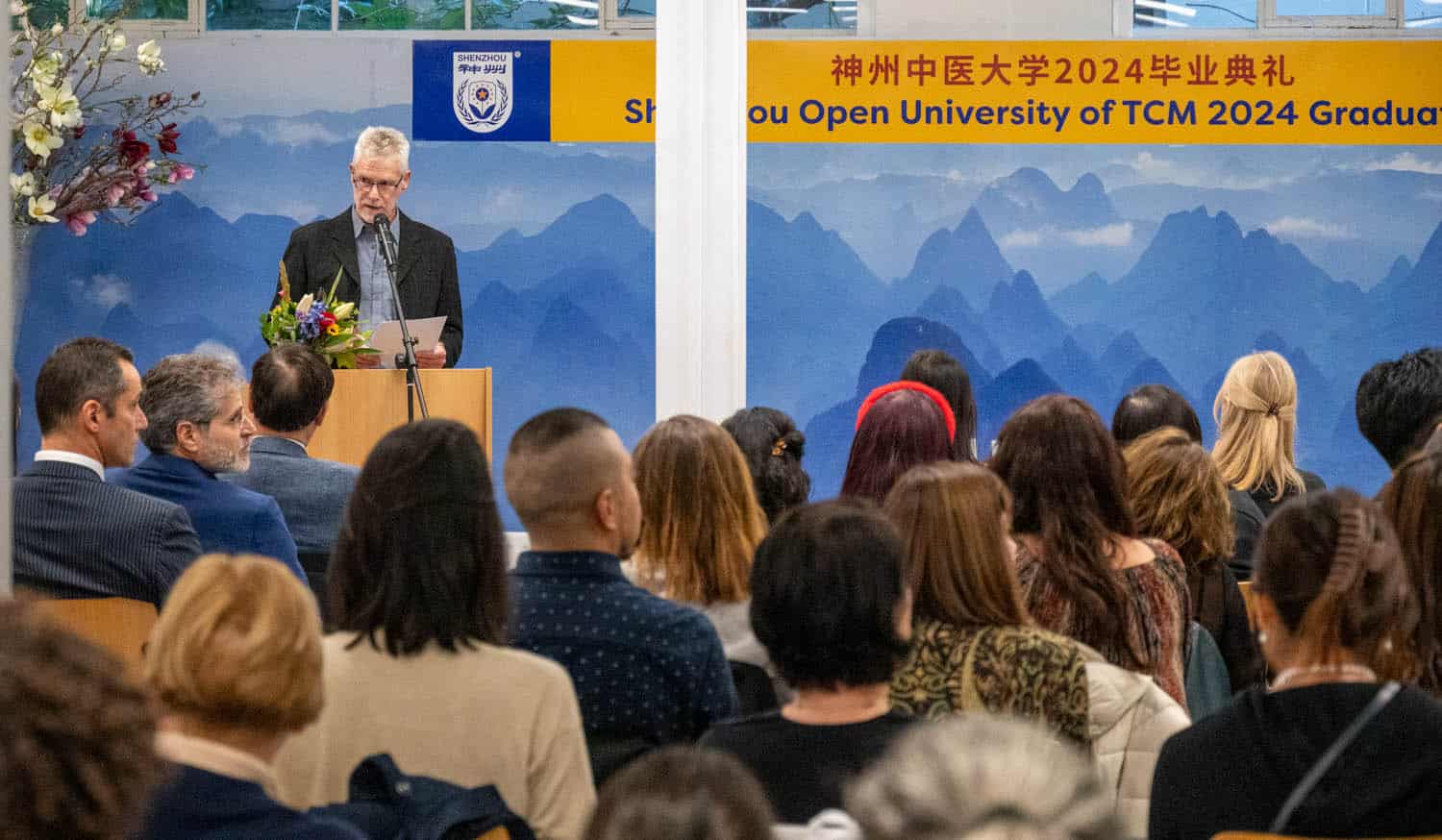 Opening by Rob van Hees Graduation 2021 Shenzhou Open University of TCM